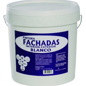 Pintura plàstica blanca